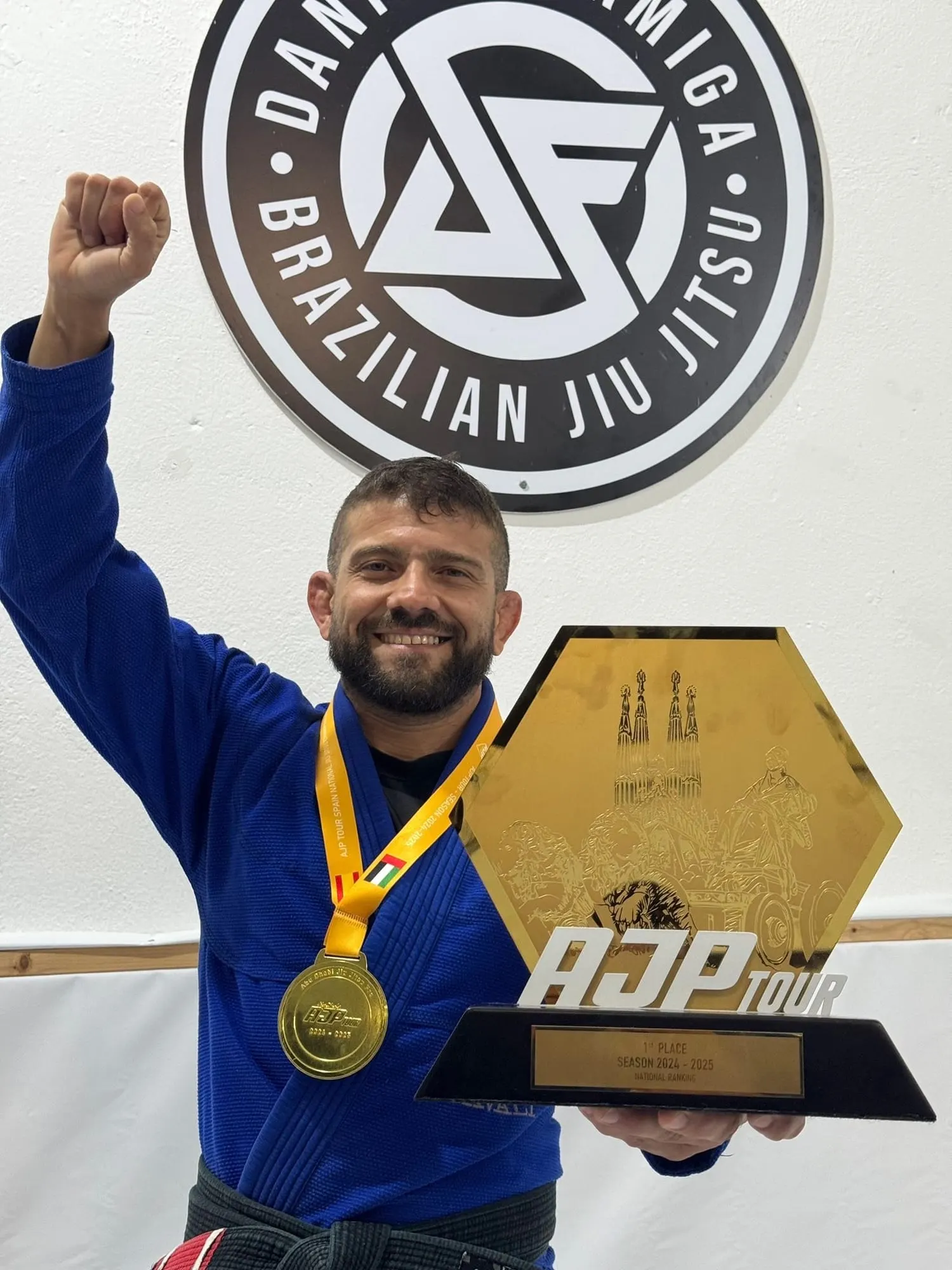 Daniel Formiga em competição